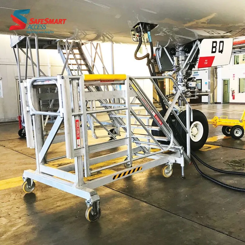 engine oil access platform