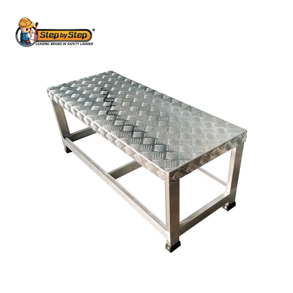 Square Platform Ladder Step Stool