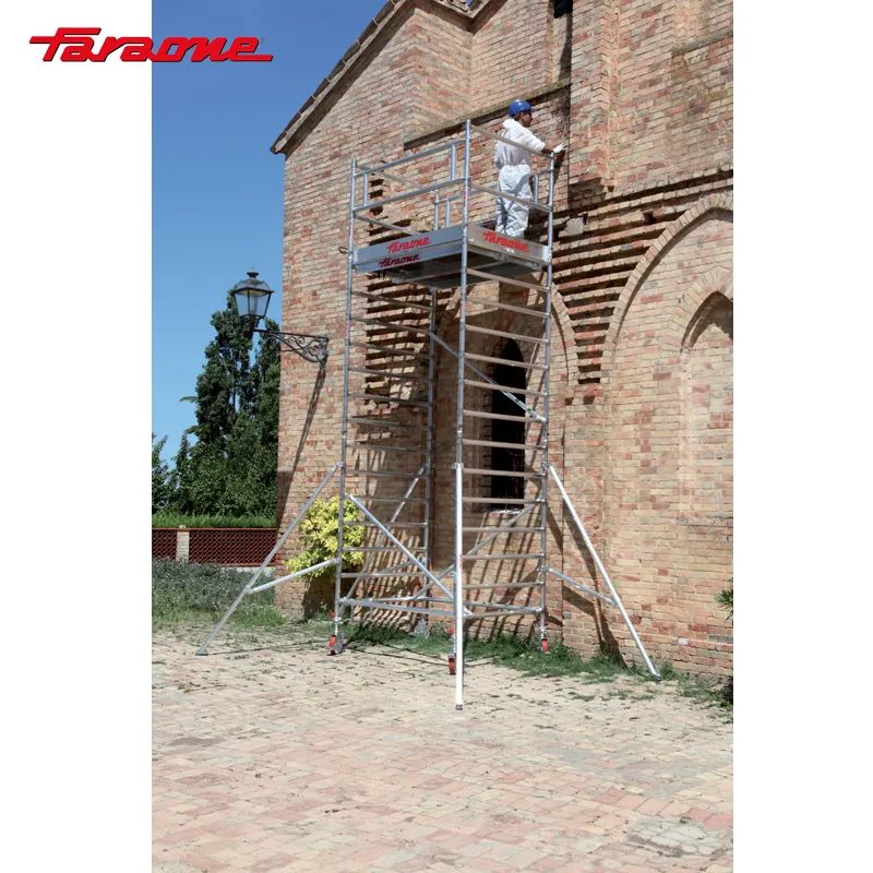 Top System Single Scaffold Tower Composition